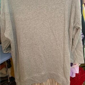 Cozy Heather Gray Sweatshirt